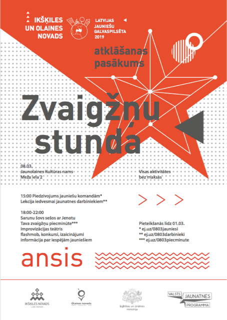 Latvijas Jauniešu galvaspilsētas 2019 atklāšana "Zvaigžņu stunda"