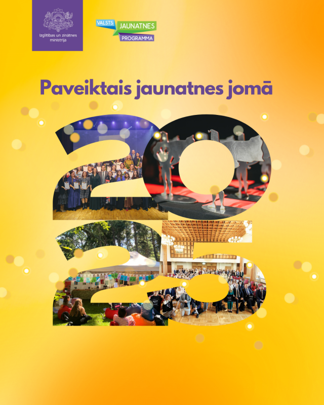 Paveiktais jaunatnes jomā 2025. gadā