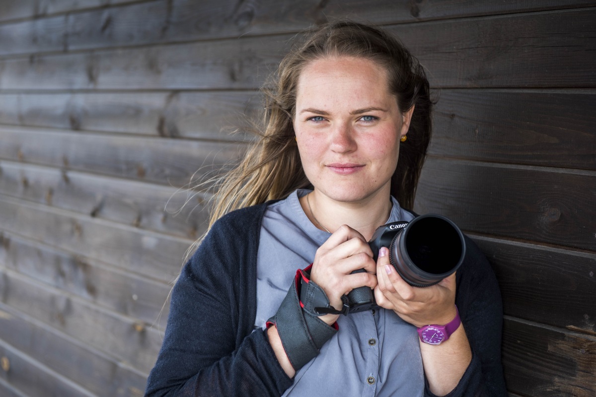 Video veidotāja Elīna Lieljukse Pāvilostā: “Laime ir ceļš.”