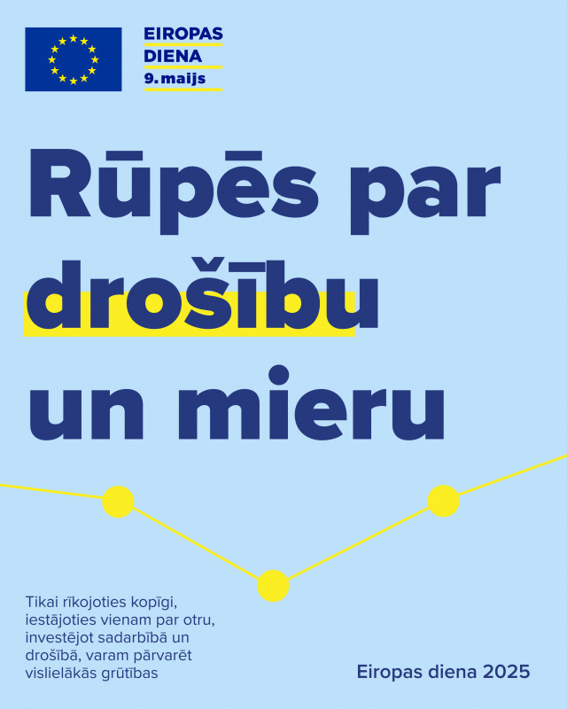 9. maijā jauniešus aicina piedalīties Eiropas dienas aktivitātēs visā Latvijā.