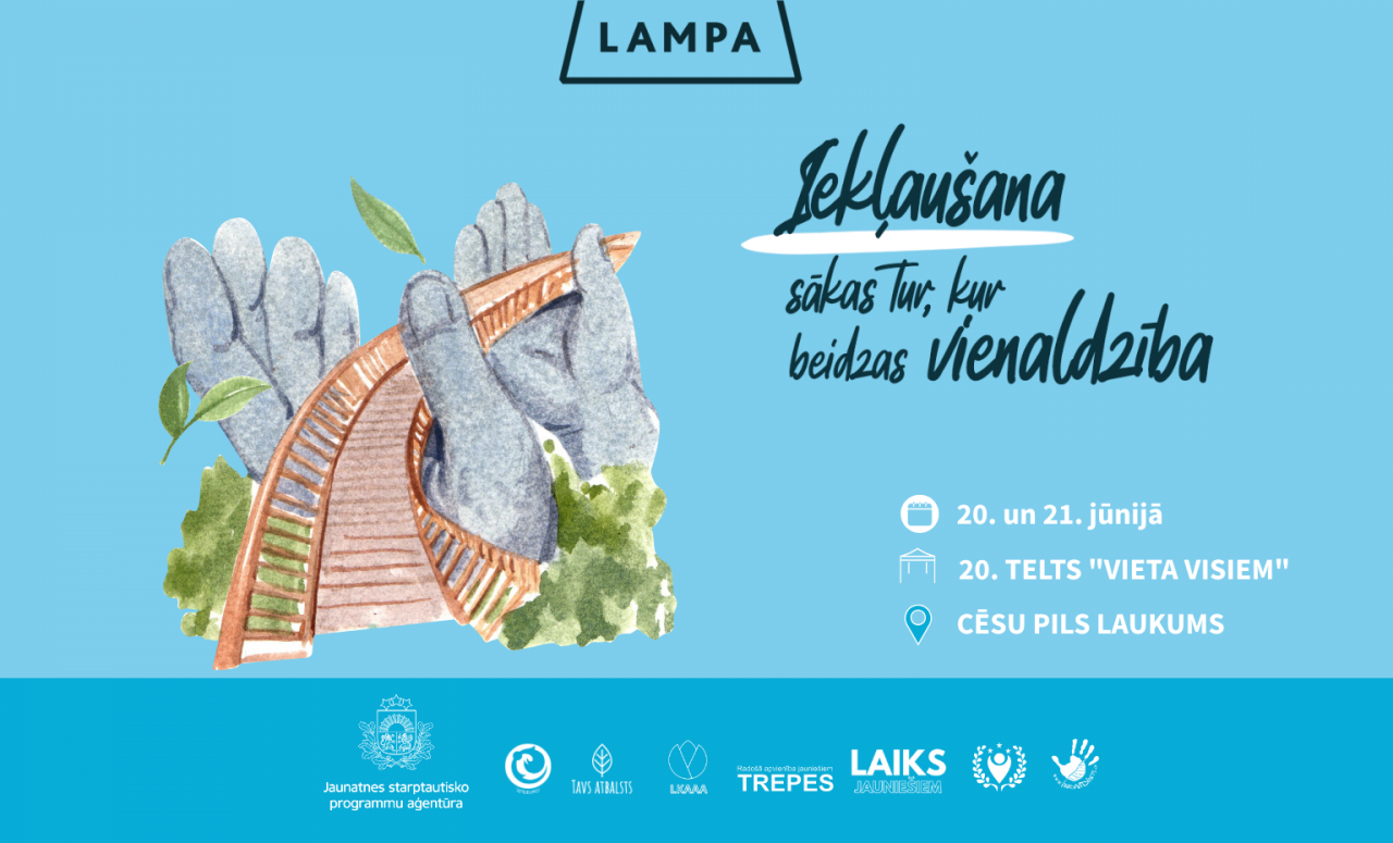 JSPA sarunu festivālā “LAMPA” diskutēs par iekļaujošu attieksmi