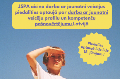Aicina piedalīties pētījumā par darba ar jaunatni veicēju profilu un kompetenču pašnovērtējumu Latvijā