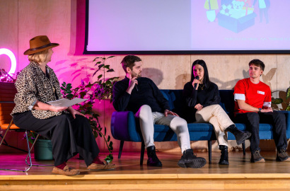 Rēzeknē norisinājās diskusija “Es un sabiedrība” par jauniešu iesaisti brīvprātīgajā darbā.