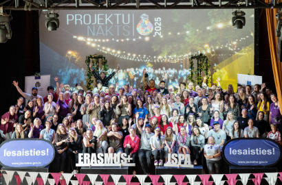 Atklāta pieteikšanās jauniešu pasākumam “Projektu nakts 2026”